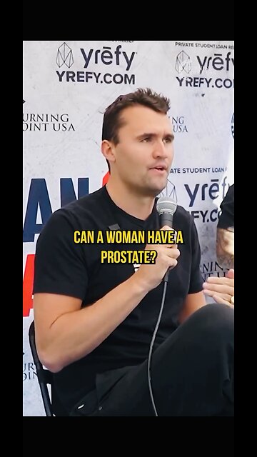 THE LEGENDARY CHARLIE KIRK DEBATES WOKE LIBERAL ON WHAT A WOMAN IS!