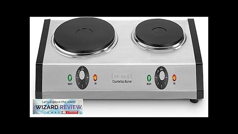 Cuisinart Countertop Double Burner Silver Review