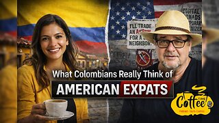 What Colombians Really Think of American Expats.: Coffee Time LIVE 8 Feb 2026