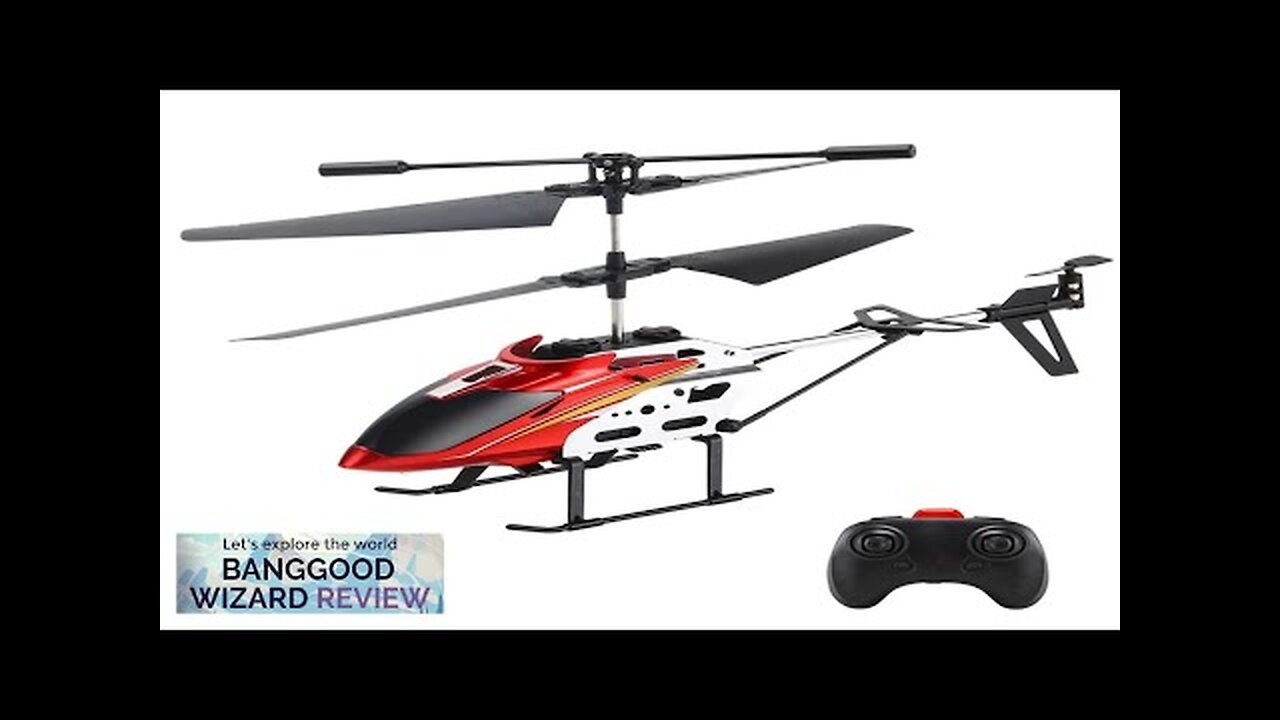 CX018 2.4G 3CH LED Remote Control Helicopter USB Charging RC Airplane Toy Review