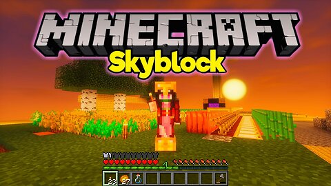 I Spent 100 Days in MINECRAFT SKYBLOCK And Here's What Happened... (ok, it's only been 24 days) Ep24