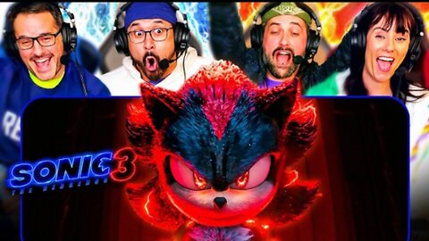 🛑LIVE - SONIC THE HEDGEHOG 3 (2024) IS AWESOME MOVE REACTION