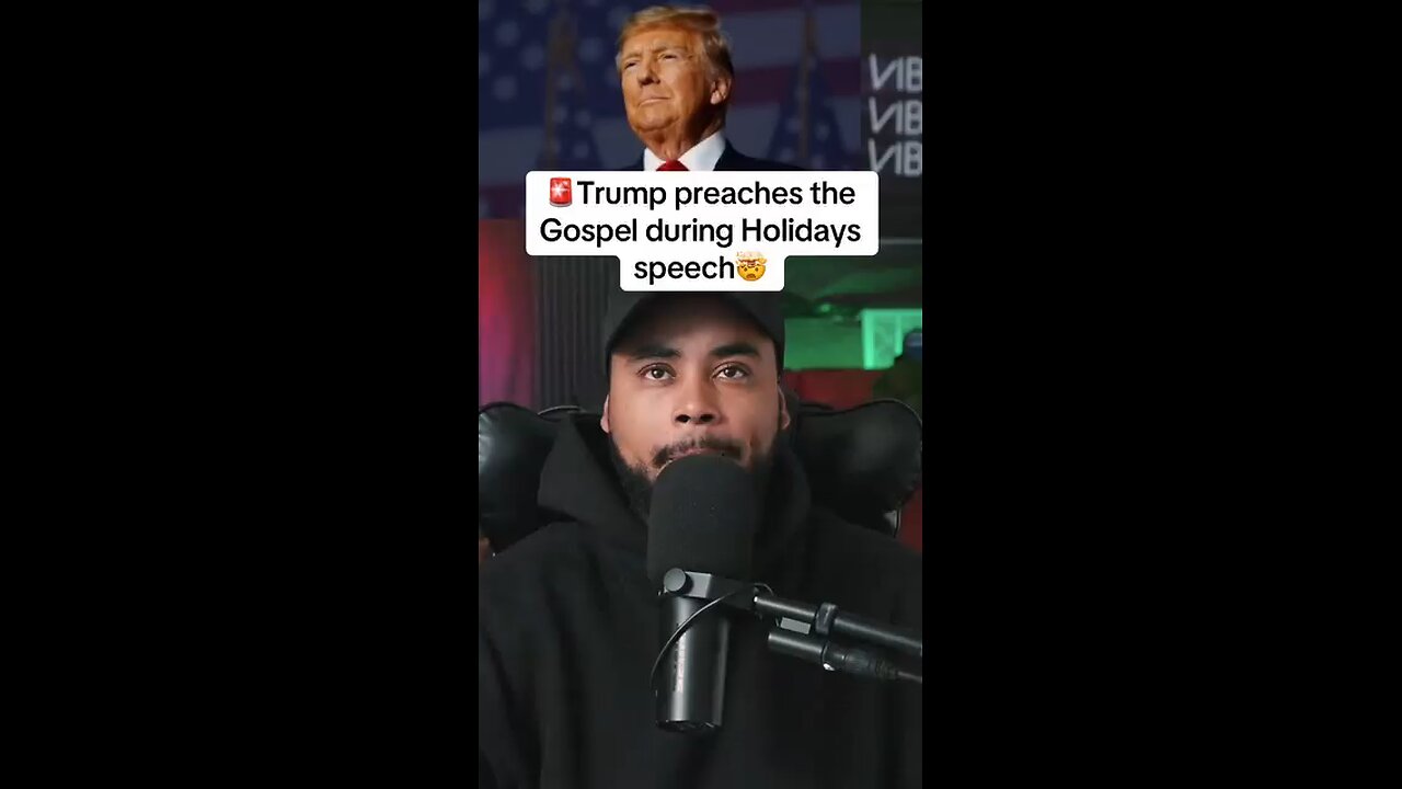 Feel however you want.. this is real.. love it.. #presidenttrump #gospel #holiday