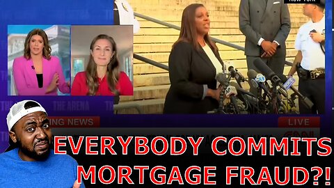 Liberal Media COPES After Confronted With Their Hypocrisy On DEFENDING Letitia James' Bank Fraud