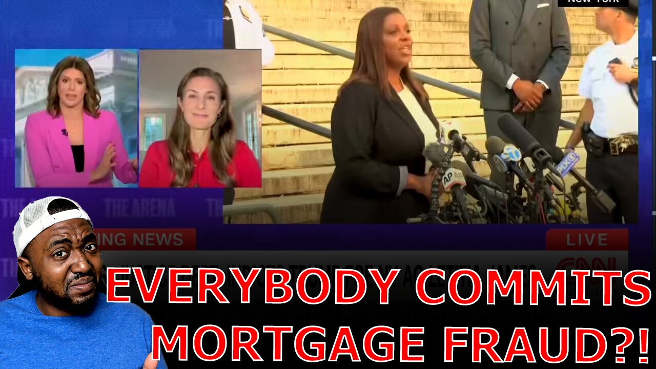 Liberal Media COPES After Confronted With Their Hypocrisy On DEFENDING Letitia James' Bank Fraud