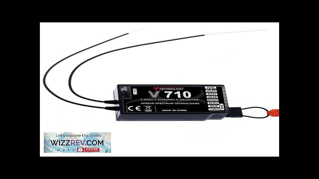 V710 2.4G 7CH Receiver for Spektrum Storm G152 DSMX DSM2 RC Drone Review