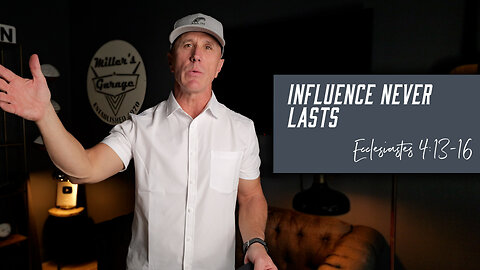 The Applause Fades: Why Influence Never Lasts | Ecclesiastes 4:13-16