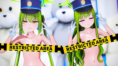 【MMD ブルーアーカイブ 4K/60fps】《Tachibana Hikari (橘ヒカリ) Tachibana Nozomi (橘ノゾミ)》~《Turing Love (チューリングラブ)》