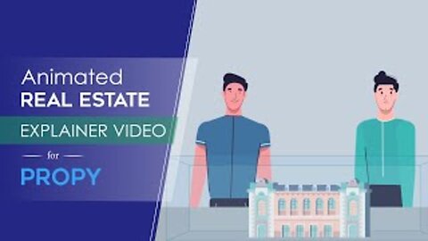 Propy Blockchain Real Estate Explainer Video Animated by MotionGility