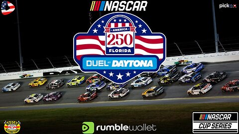 NASCAR CUP SERIES AMERICA 250 FLORIDA DUELS 1 & 2 LIVE WATCH & REACTIONS + DALE SR DOCUMENTARY