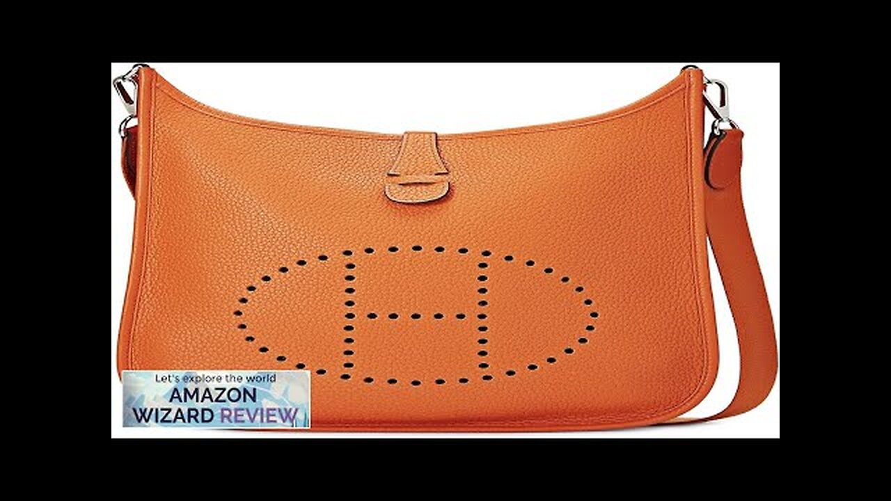 Hermes Hermès Pre-Loved Orange Evelyne III GM OrangeOrange leather Evelyne III GM Review