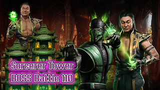 MK Mobile. Sorcerers Tower BOSS Battle 110