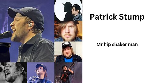 Patrick Stump - hip action - fan made