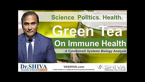 Dr.SHIVA™: Green Tea on Immune Health @CytoSolve Systems Analysis(10/24)