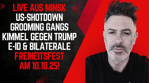 Kimmel gegen Trump. US-Shutdown. Urteil gegen Grooming Gang. Unfähige Kreml-Propagandisten? E-ID.