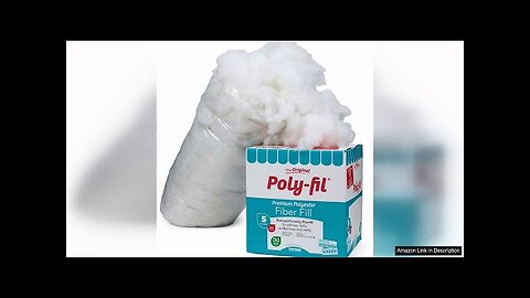 Fairfield The Original Poly-Fil, Premium Polyester Fiber Fill, Soft Pillow Stuffing Review