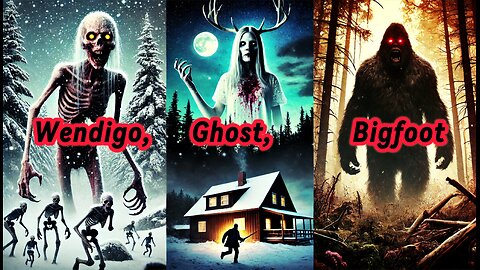 Wendigo, Ghost, and Bigfoot Creepypasta Horror Stories