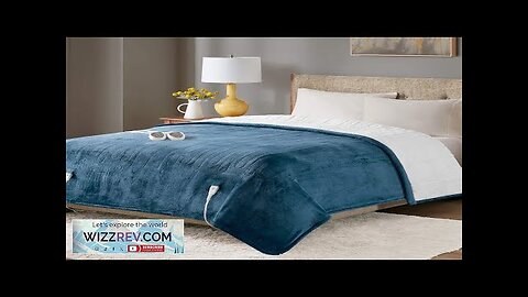 Sherpa Soft California King Electric Blanket with Dual Controls Heating Blankets Review