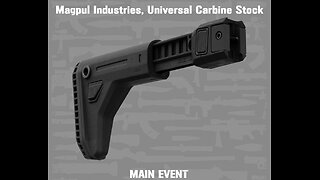 Magpul Industries, Universal Carbine Stock, Fits 1913 Picatinny Rail Magpul® UCS™