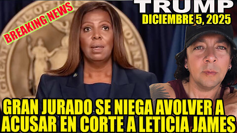 GRAN JURADO SE NIEGA A VOLVER A ACUSAR EN CORTE A LETICIA JAMES