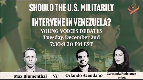 Max Blumenthal debates Venezuela war in NYC