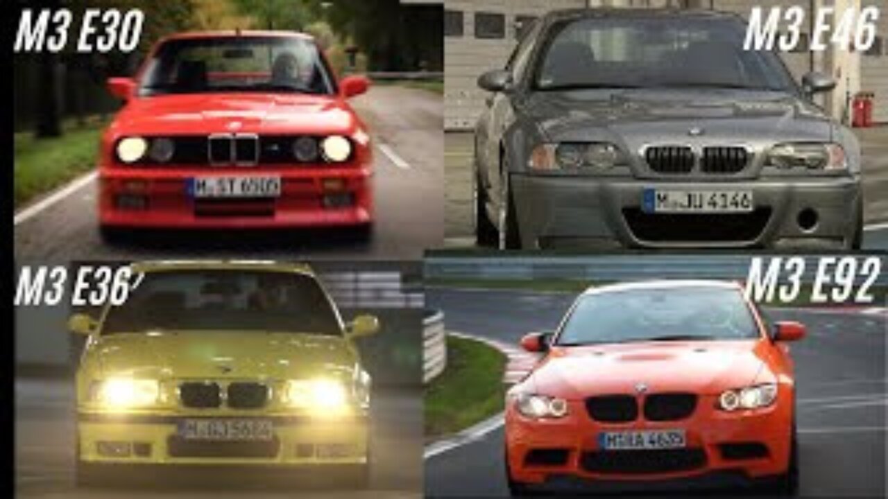 BMW M3 Evolution: A Journey Through Every Generation Up to the E92