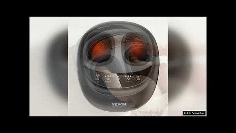 VEVOR Shiatsu Foot Massager Heated Deep Kneading Feet Massager for Pain Relief Review