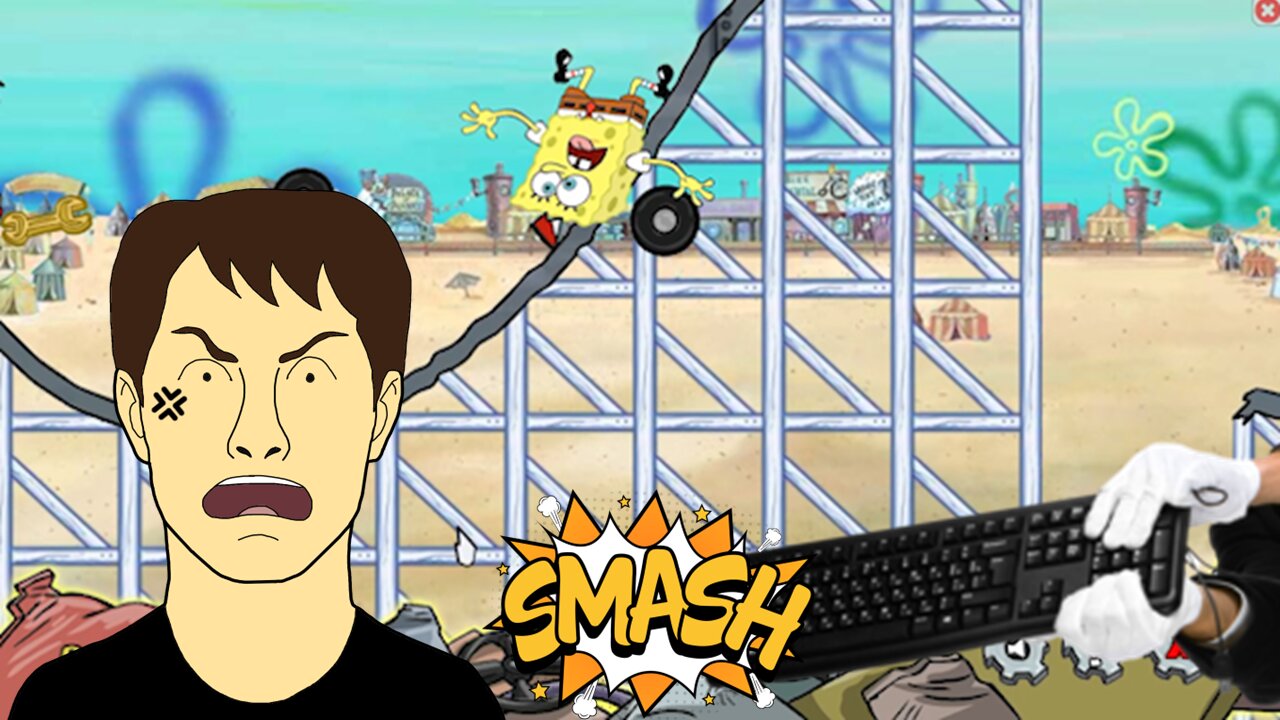 Spongebob Boat O' Cross 2 Kinda Made Me Smash My Keyboard And Table