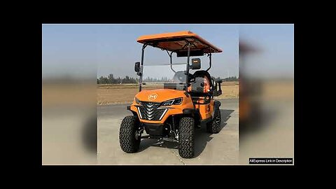 Cheap Luxury 4+2 Seater Low Speed Vehicle 4 Wheel Golf Car Price Review