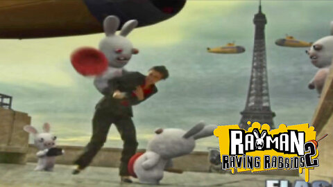 The Rabbids Invaded Paris!! Rayman Raving Rabbids 2