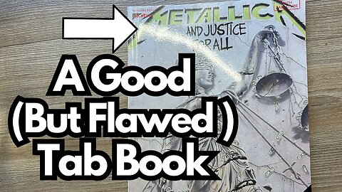 The Famous (For the Wrong Reasons) Metallica "AJFA" Tab Book