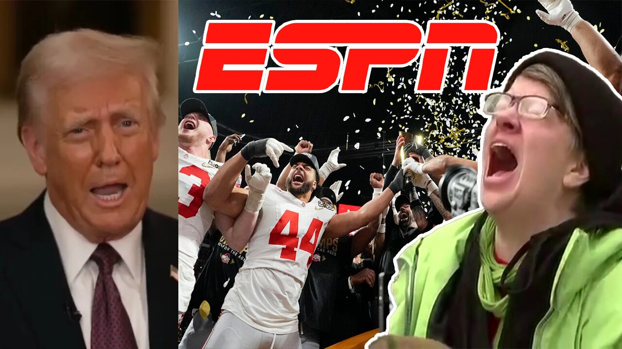 ESPN UNDER FIRE for airing Trump's message during National Championship game! Leftists FREAK OUT!