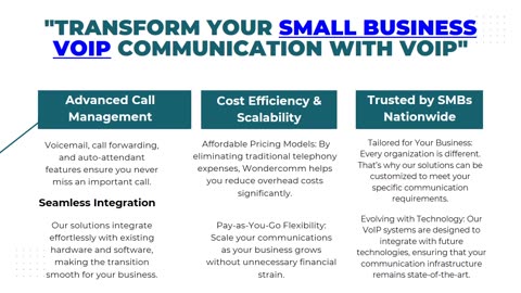 "Affordable, Scalable Small Business VoIP Solutions"