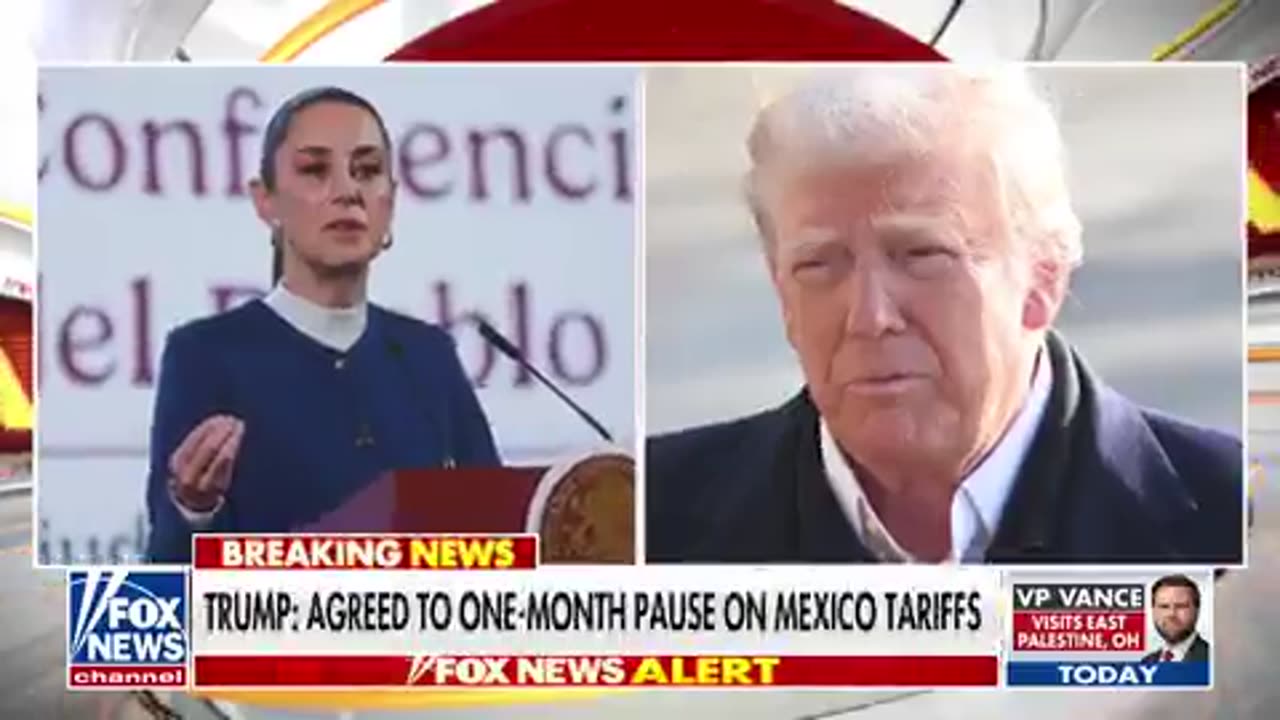 🇺🇸🇲🇽 Trump & Mexico Pause Tariffs — 10,000 Troops Deployed to Fight Fentanyl