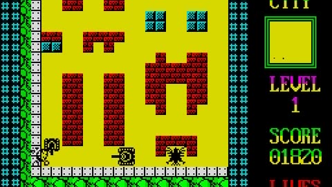 ZX Spectrum Longplay - Battle City ZX - EU - PD