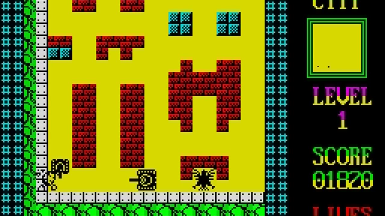 ZX Spectrum Longplay - Battle City ZX - EU - PD