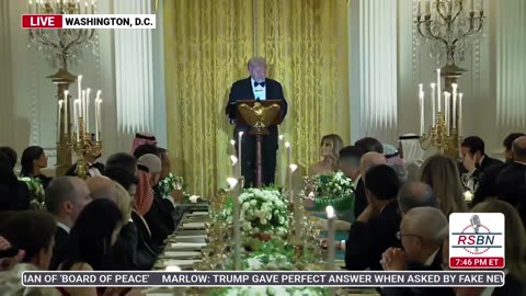 WATCH: President Trump and Saudi Crown Prince Mohammed bin Salman enter the East Room. - 11/18/2025