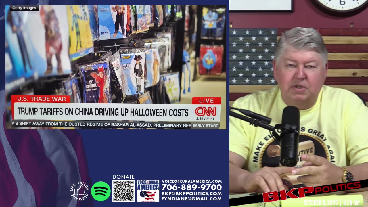Pumpkins, Trump Tariffs, and Pillowcase Loot: Halloween Havoc