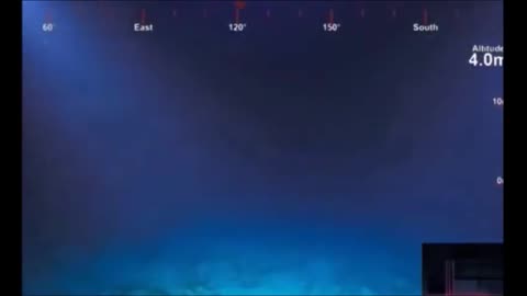 Dans l'océan Pacifique, quelque chose d'effrayant a été filmé par un drone sous-marin.