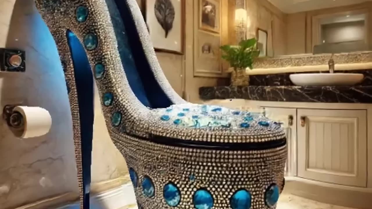 When the bathroom calls when out clubbing, just head to the stiletto toilets