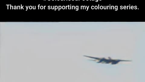 Early Bouncing Bomb Tests #ColourisedHistory