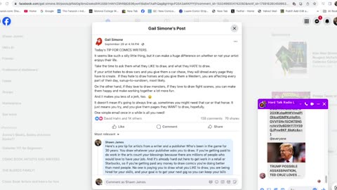 Shawn Checks Gail Simone