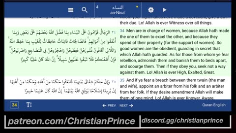 Christian prince This is your god he don't speak good arabic