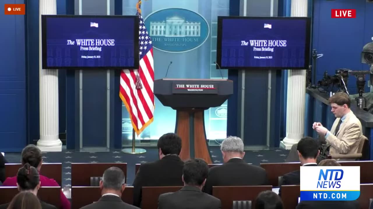 White House Press Briefing With Karoline Leavitt Jan. 31 St@rt at Min 8:15