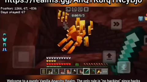 I just made a New Vanilla Anarchy Realm Here's how you can join https://realms.gg/AhQTK8rqYNcyBjo