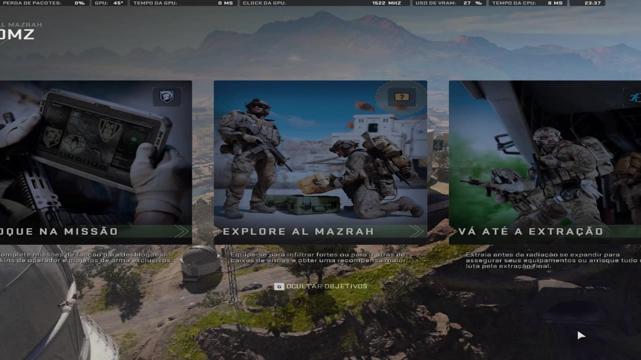 Cod dmz 40+TENTANDO SOBREVIVER EM AL MAZRAH 07/11/2025 PART3