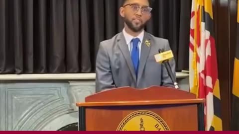 Politics - 2026 Lying Clown Nigga Liberal Demoncrap Baltimore Mayor Brandon Scott Racist Fuck
