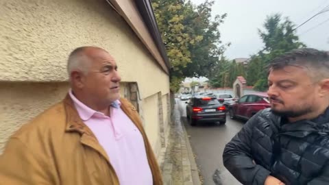 Цялото Интервю на Николай Бареков пред къщата на Бойко Борисов на 6.10.2025