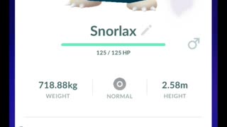 Pokémon GO-Shadow Snorlax