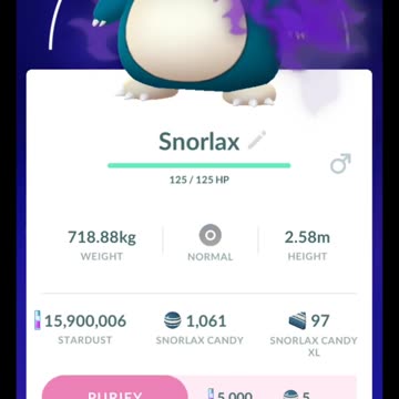 Pokémon GO-Shadow Snorlax